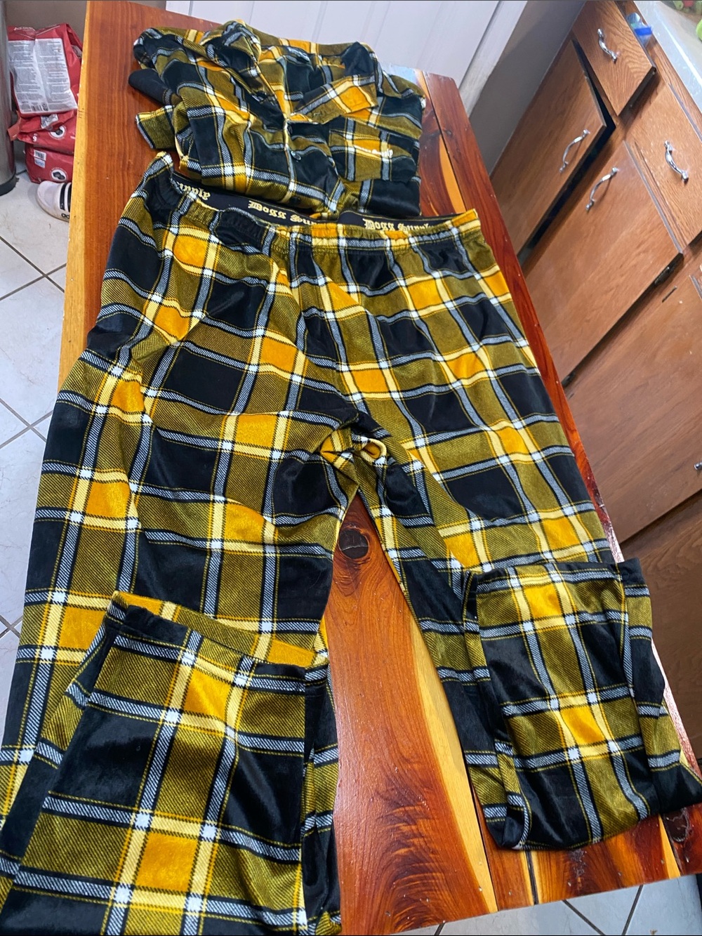 Men’s Dogg Supply Micro Fleece Pajama Set P60